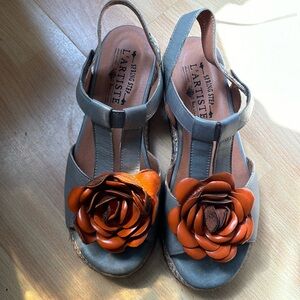 Spring Step L’Artiste Rose Sandals